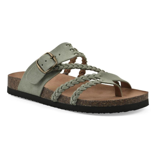 Sandalias anatómicas de corcho trenzado