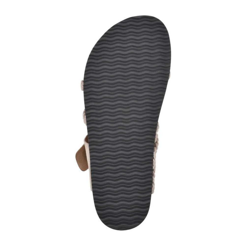 Sandalias anatómicas de corcho trenzado