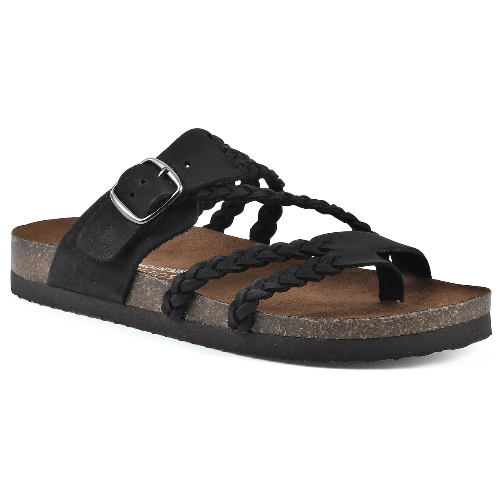 Sandalias anatómicas de corcho trenzado