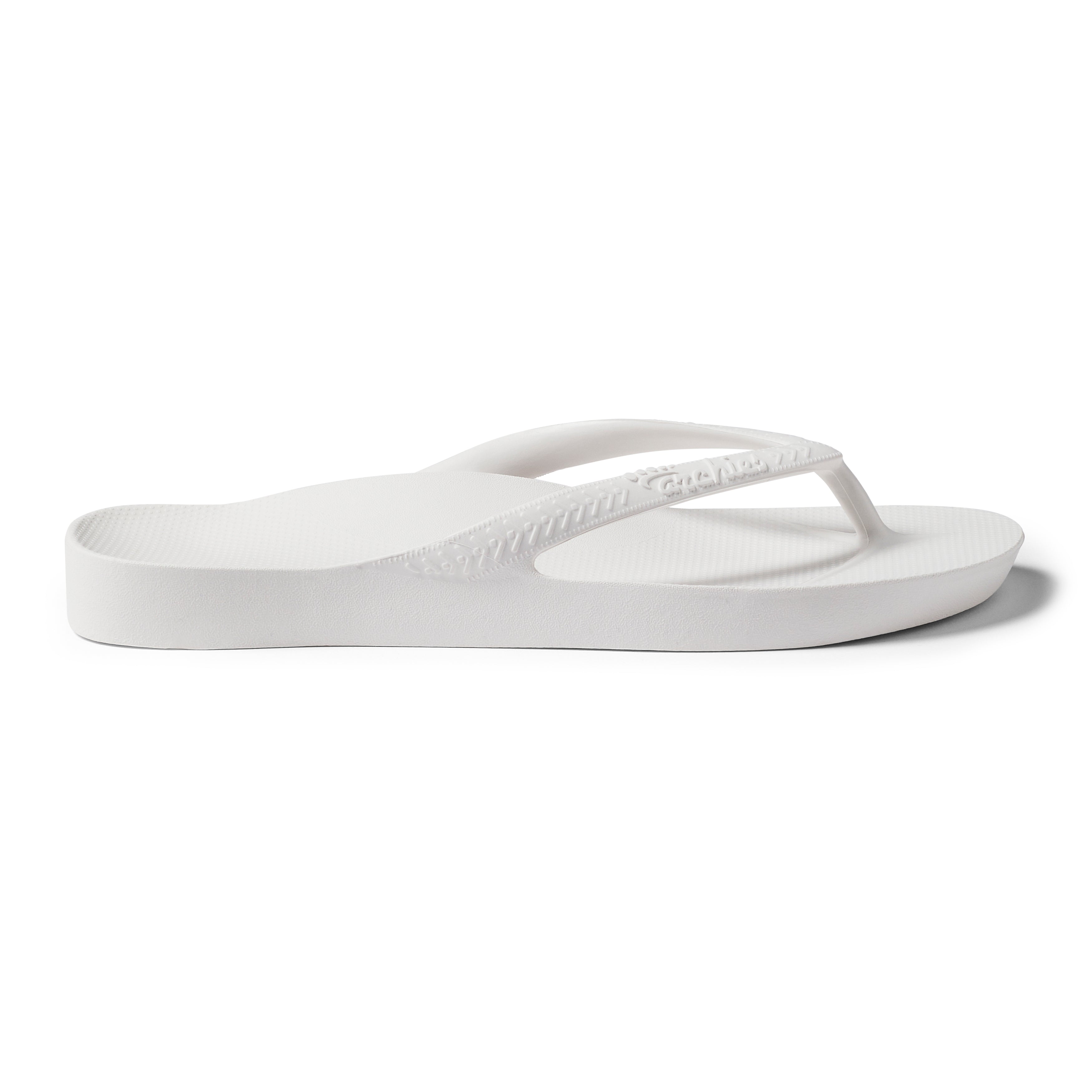 Sandalias con soporte para el arco - Clásicas - Blancas