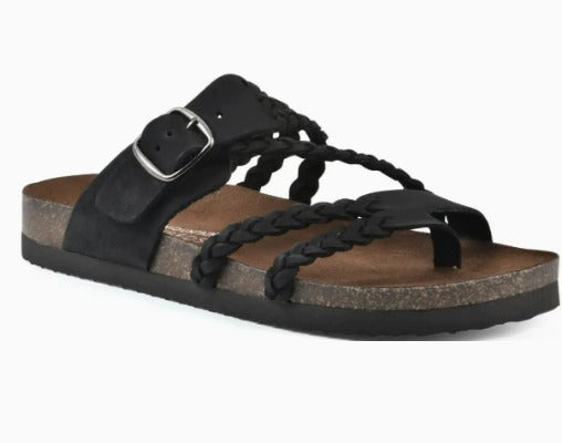 Sandalias anatómicas de corcho trenzado