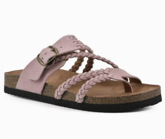Sandalias anatómicas de corcho trenzado